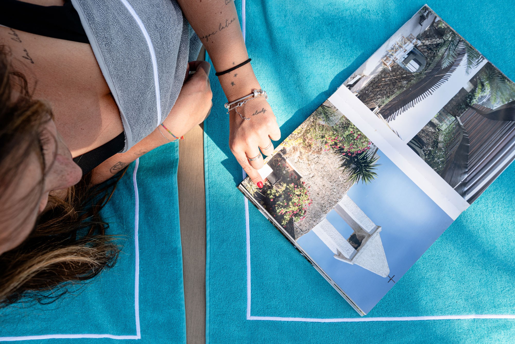  ANTIBES TELO MARE 100X180  CON RICAMO 